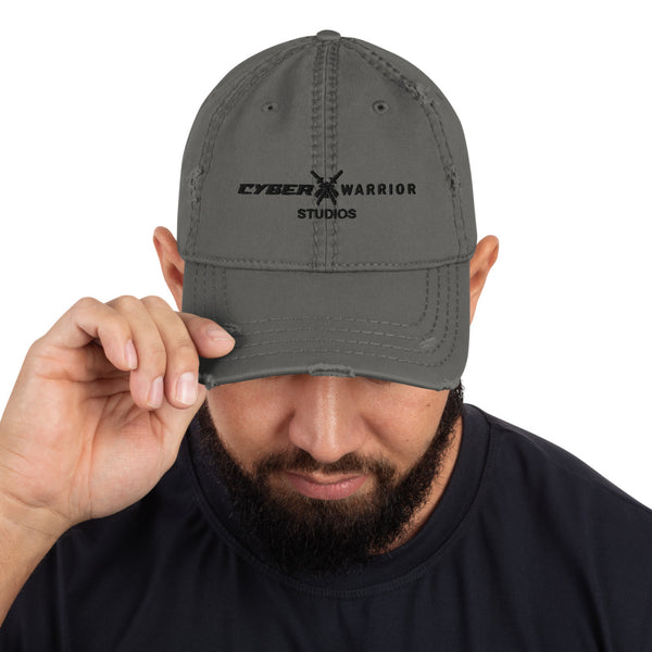 Cyber Warrior Studios Distressed Hat