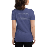 Women's Walk With Me Tee Stanza 10