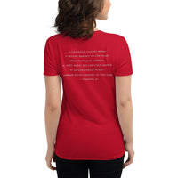 Women's Walk With Me Tee Stanza 10